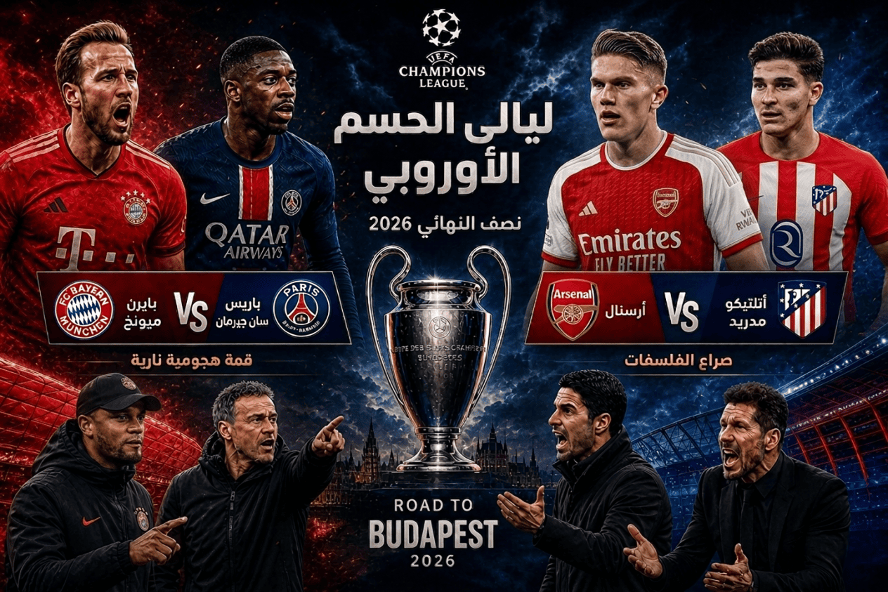 European Nights of Decision: A Tactical Reading of the 2026 UEFA Champions League Semi-Finals